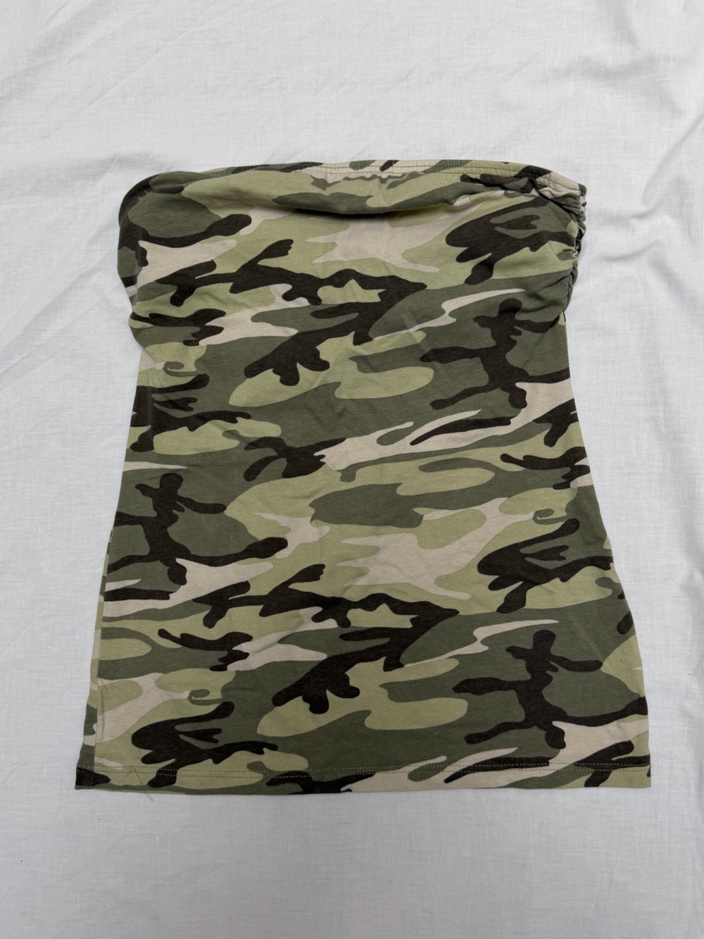 Prima Donna Green Camouflage Tube Top